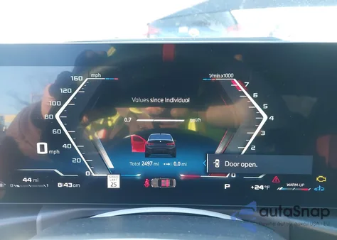 2025 BMW M340I xDrive z USA, uszkodzony, nr VIN 3MW69FT09S8F66310